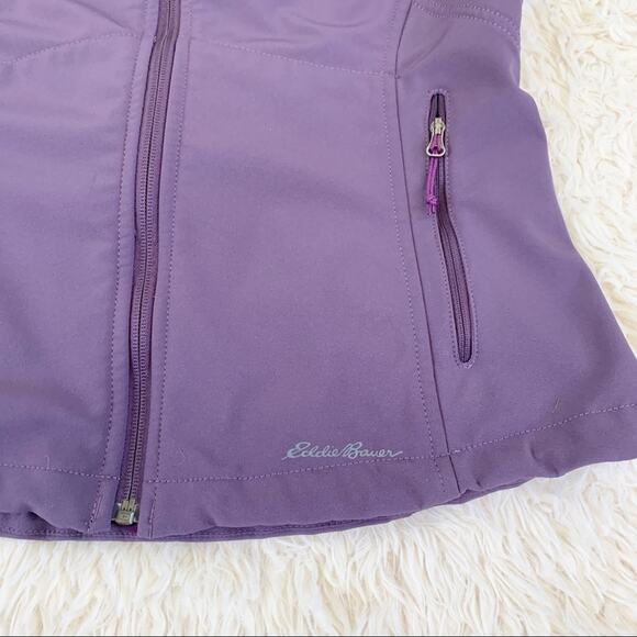 EDDIE BAUER Purple Soft Shell Fleece Lined Jacket size Small - Picture 7 of 11